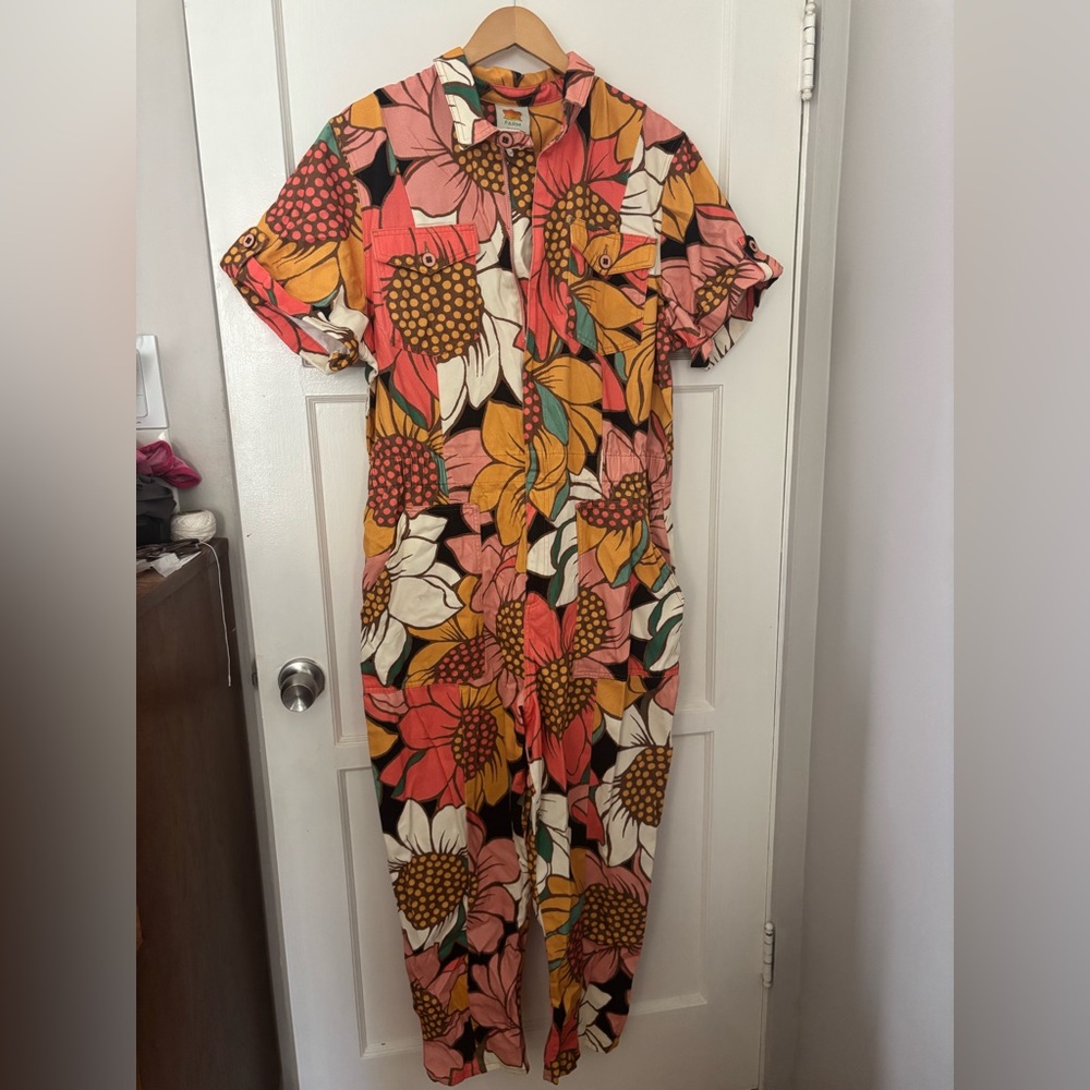 FARM RIO floral jumpsuit